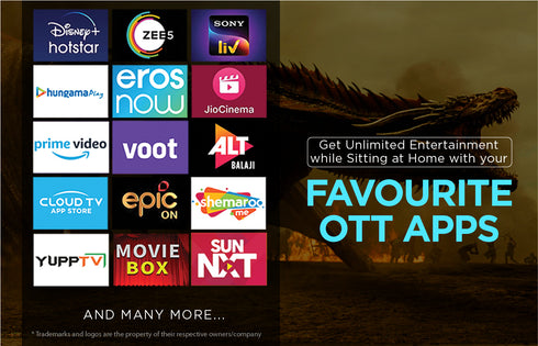 Intex 50" 4K Ultra HD Smart Android 9.0 LED TV | LED-5015 UBTR (1m 25cm)